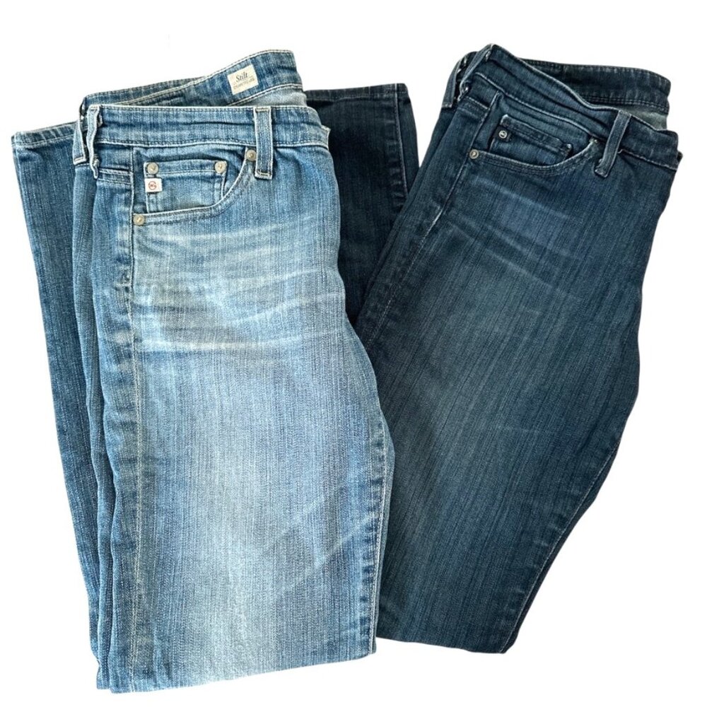 Size 28 - Bundled AG Skinny Jeans (2-pair)